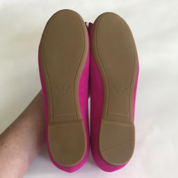 Emporio Armani Bow Flats - Picture 7 of 7